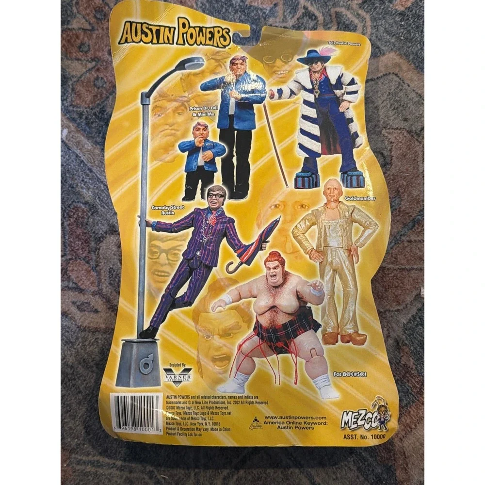 Mezco Austin Powers Carnaby Street Austin Action Figure Series 1 1999 New Line